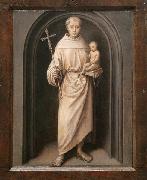Hans Memling Saint Anthony of Padua Spain oil painting artist